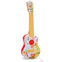 WOOPIE Gitara Akustyczna dla Dzieci Czerwona 43 cm