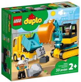 LEGO(R) DUPLO 10931 Ciężarówka i koparka gąsienicowa