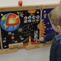 MASTERKIDZ Tablica Edukacyjna Ziemia Montessori