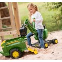 Rolly Toys RollyDigger John Deere Koparka samobieżna Jeździk - Zielony